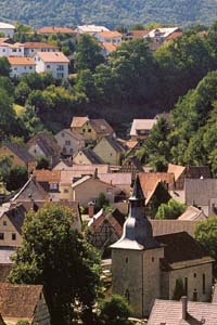 Blick auf Leonbronn